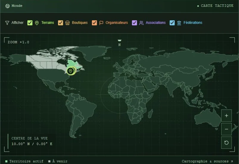 LA CARTE DU MONDE · TON POINT DE DÉPART